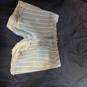 Wonder Nation Blue Striped Kids Shorts